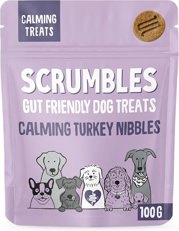 Scrumbles Dog Treats Calming Nibbles 100G