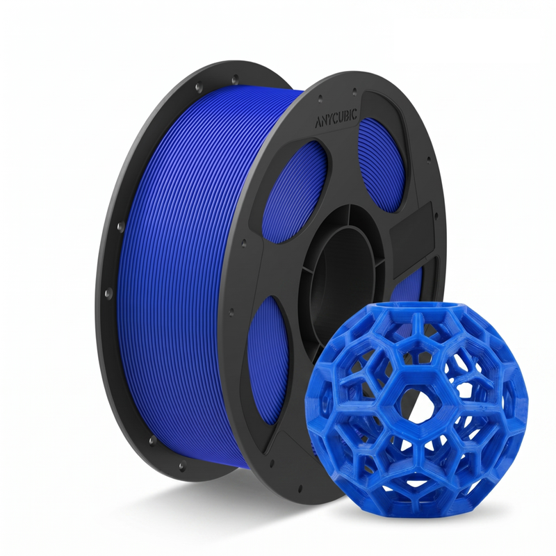 JOYBUY x ANYCUBIC PLA Basic Printing Filament, 1kg Spool, 1.75mm Diameter, ±0.02mm Tolerance - Blue