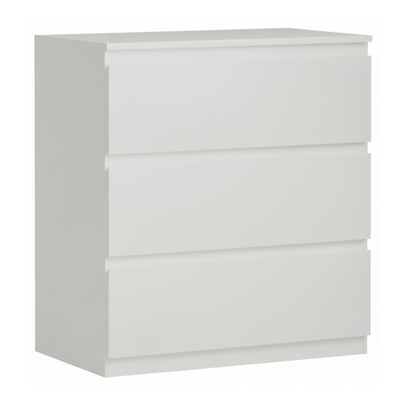 Drawer Chest Denver 3 Drawers White