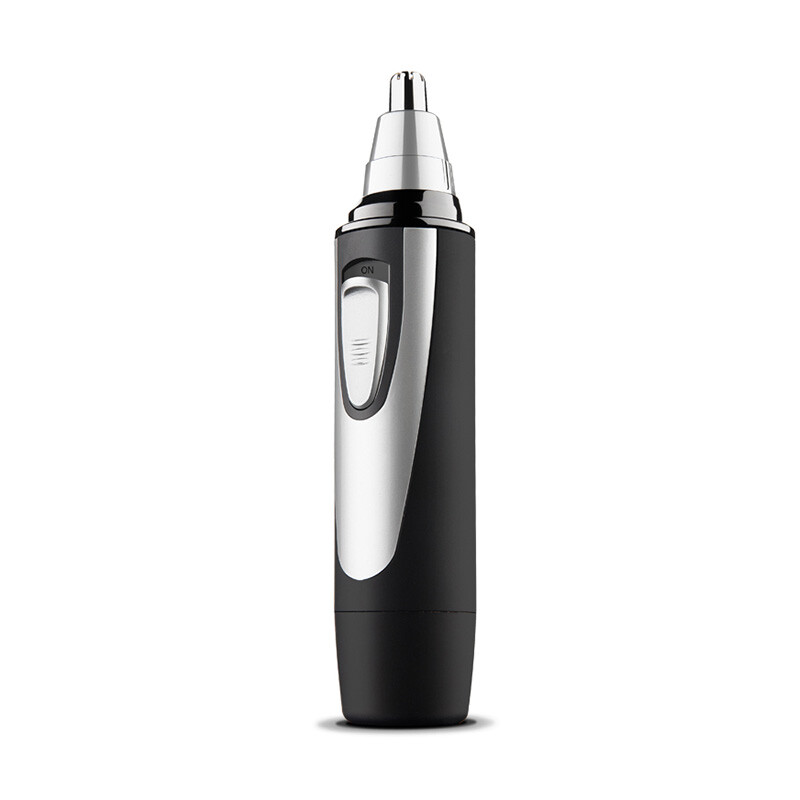 Sparoma Oor- en Neushaartrimmer, batterij-aangedreven, IPX7 waterdicht, roestvrijstalen messen met beschermkap – TC-3550, Zwart