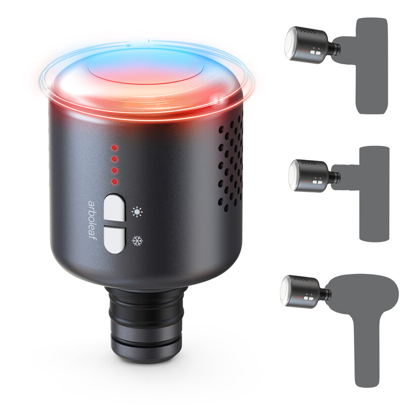 CMA20A Heat & Cool Massage Gun Head – Hot & Cold Therapy Attachment for Massage Guns,