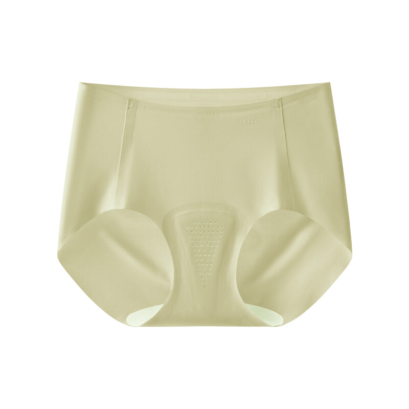 DR09424, Outdoor Sports Breathable Comfortable Women's No-W Seamless Sports Briefs Ye