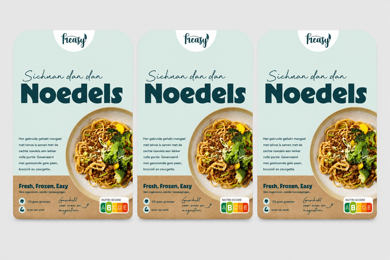 Freasy Sichuan Dan Dan noedels 3 x 500 g