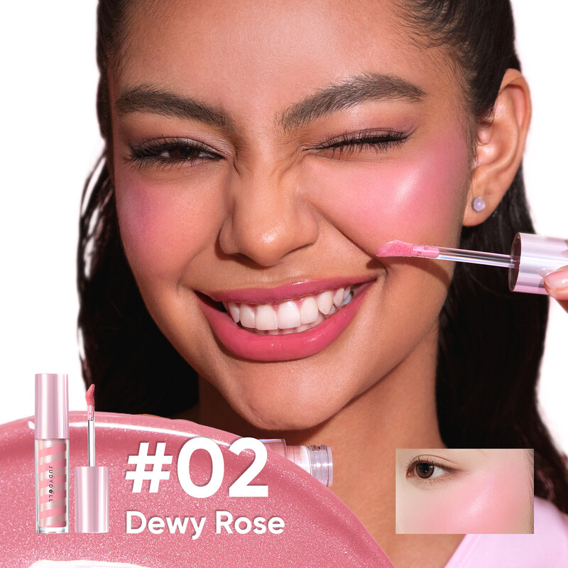 Judydoll glow blush swirl 02 dewy rose