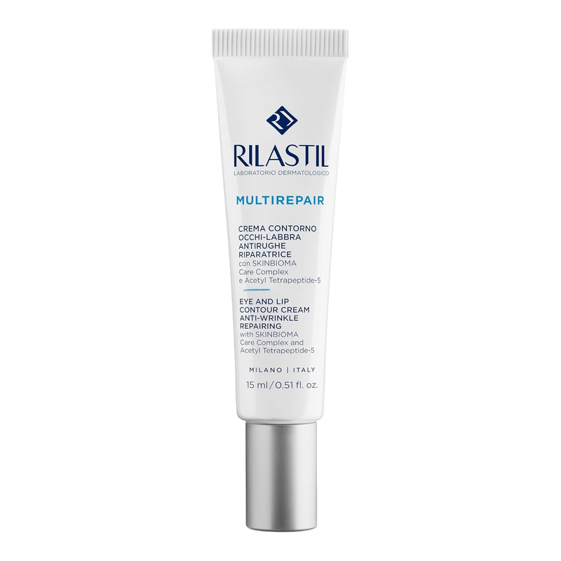 Rilastil MULTIREPAIR anti-aging oog- en lipcontourverzorging 15 ml