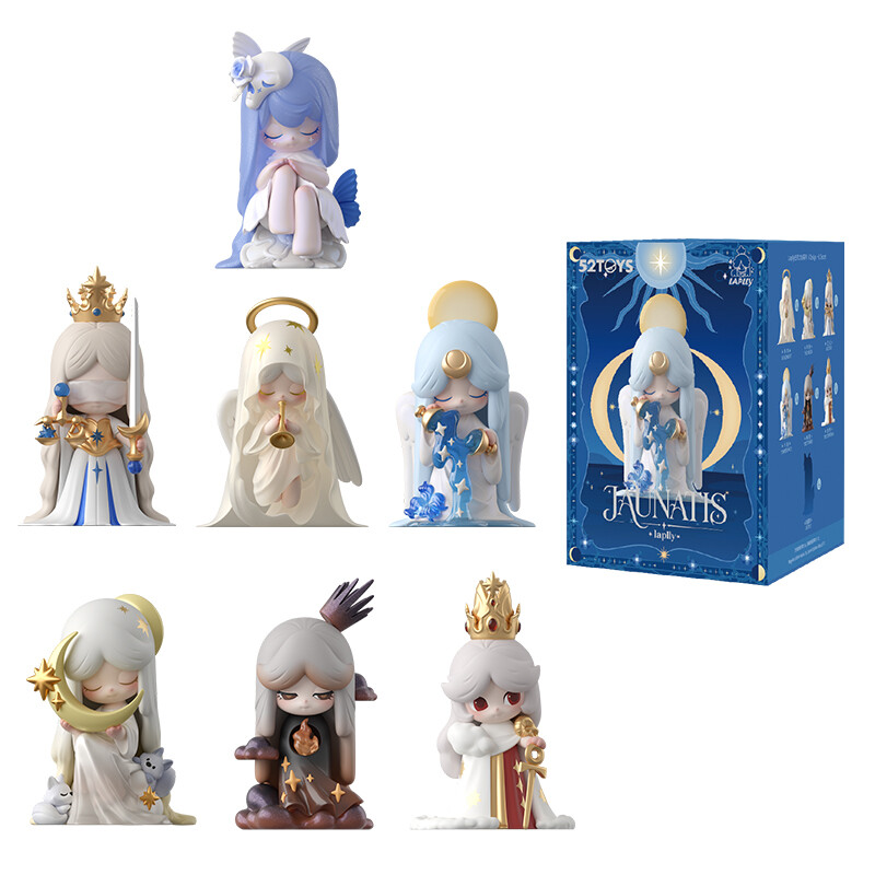 52TOYS Laplly Infinite Beginnings Serie Blind Box Trendspielzeug Figuren Spielzeugperipherie Dekorationen Geburtstagsgeschenke Einzelne Blind Box Zufällig Versendet