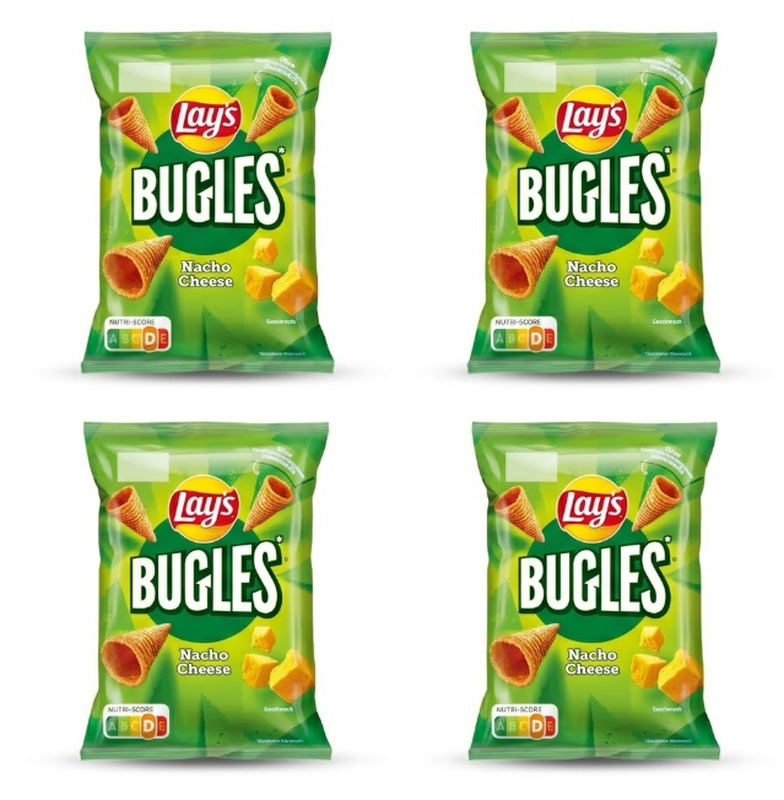 Vorteilspack 4 x Lay's Bugles Nacho Cheese 75 g