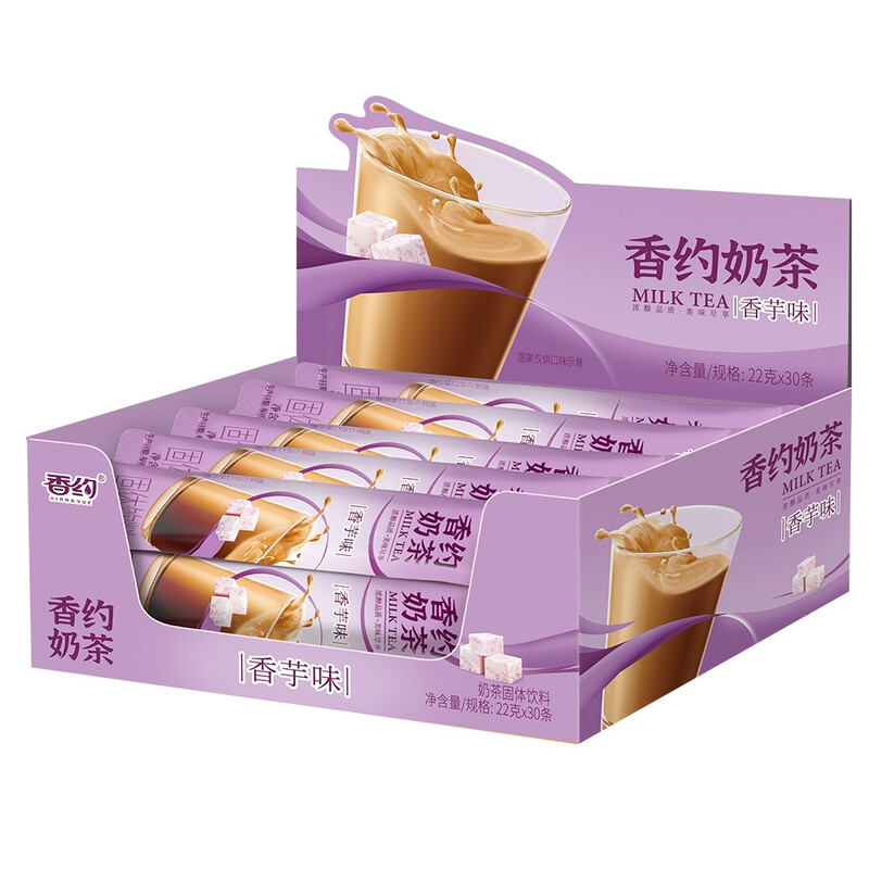 Xiang Yue Milchtee mit Yam-Geschmack 660g (30*22g)