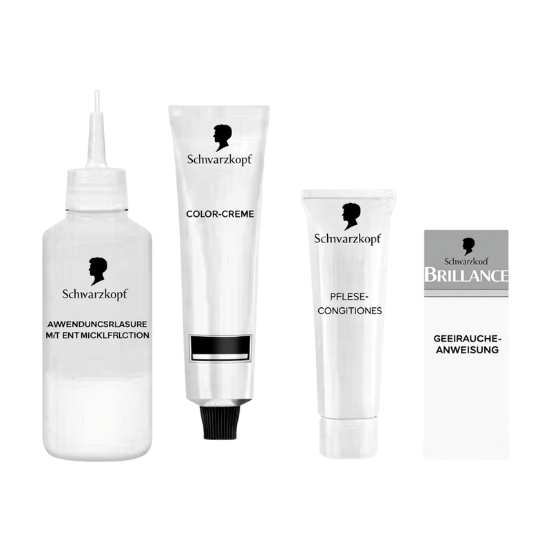 Schwarzkopf Brillance Haarfärbecreme 880 Dunkelbraun 170ml