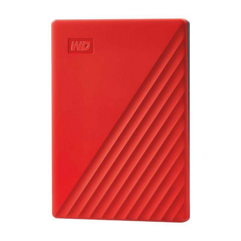 My Passport 4 TB Red - Draagbare harde schijf met wachtwoordbeveiliging en automatische back-upsoftware