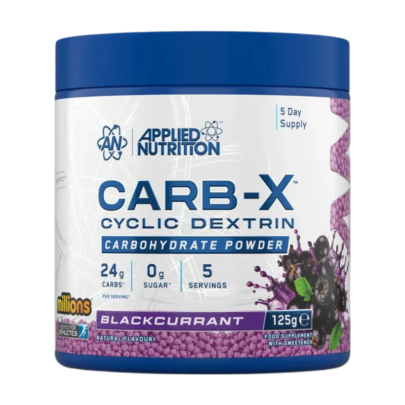Applied Nutrition Carb X Carbohydrate Energy Powder Blackcurrant Millions Flavour - 125G