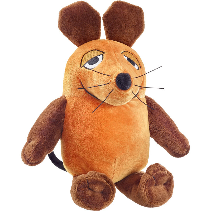 Schmidt Spiele Das Spiel mit der Maus Plüschtier 42188 Braun 25 cm