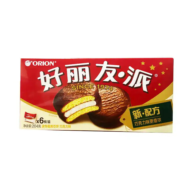 Orion CHOCO PIE 6PCS 204g