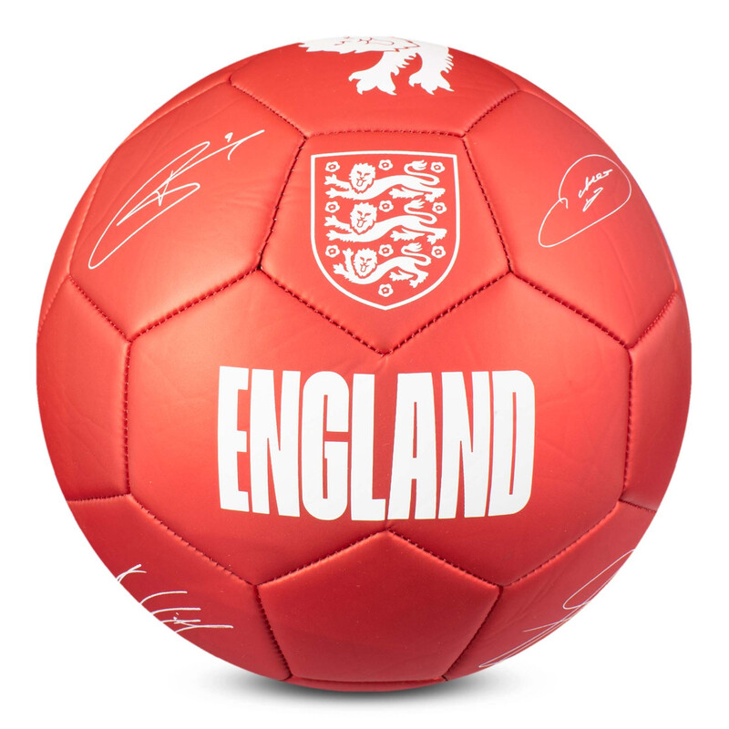 England FA Size 5 Phantom Sig Ball - Red