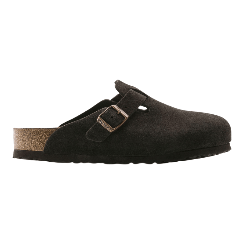 Birkenstock Boston Suèdeleer (Narrow) Mocca 39