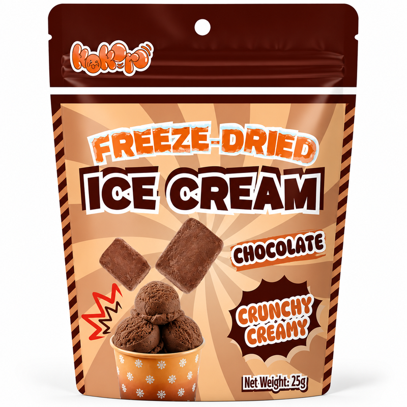 KOKORO gevriesdroogde chocolade-ijs 25 g