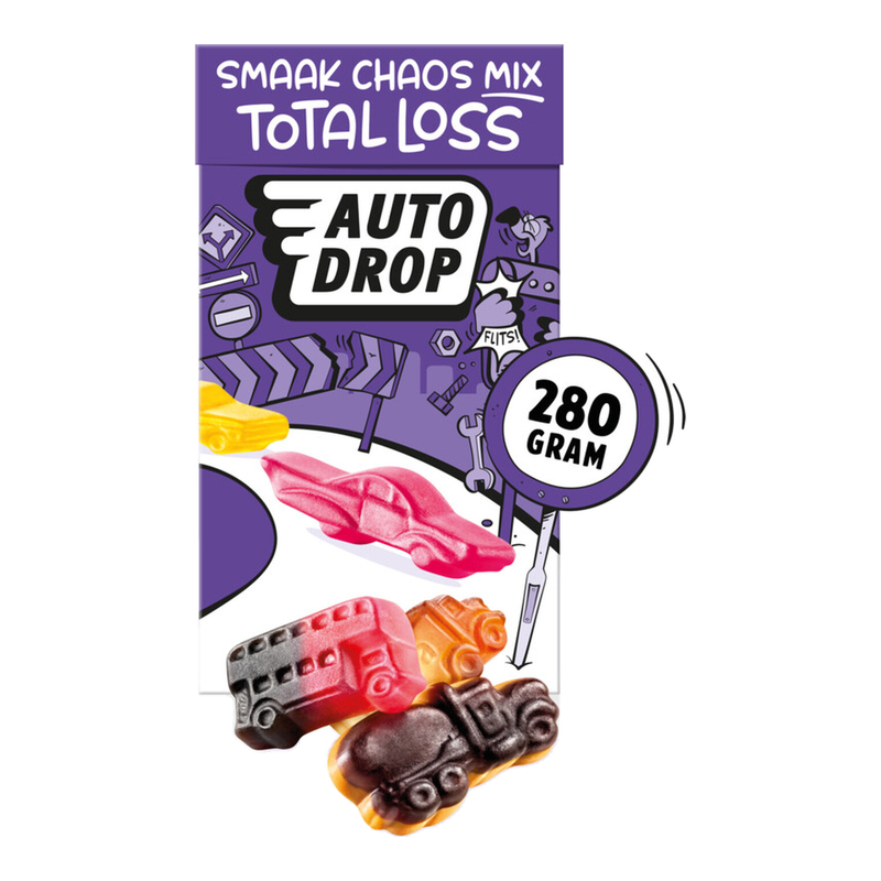 Autodrop Total Loss Wine Gums - 280 g