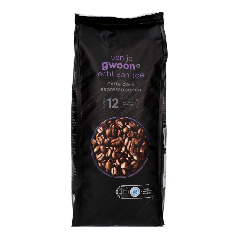 G'woon Espresso Extra Donker Koffiebonen - 1000 g