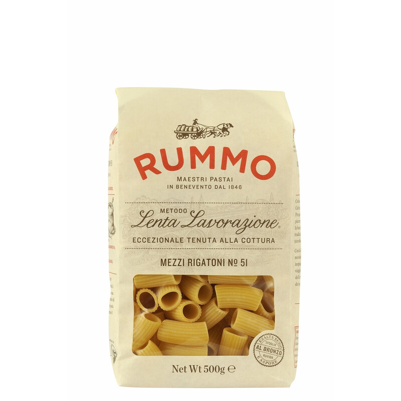 Rummo pâtes mezzi rigaroni n°51