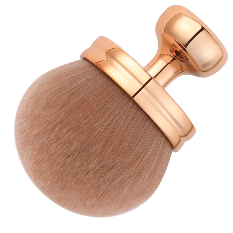 Mushroom Head Body Brush - Rose Gold