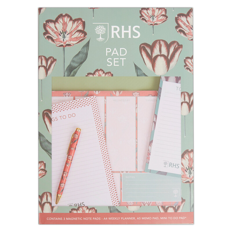 Tulips Florals Trio Pad Set Set 75gsm