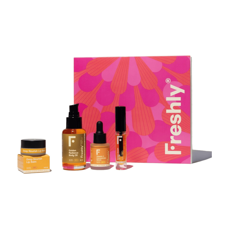 Freshly Cosmetics Cadeauset Vitamine C & Hydratatie Essentials DDLM 2025