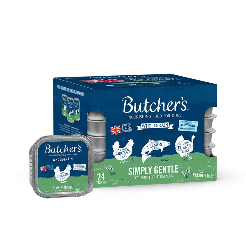 Butchers Simply Gentle Dog Food Trays 24X150g