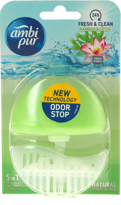 Ambi Pur Bloc WC Ambi Pur Eau Fraîche & Menthe 55 ml