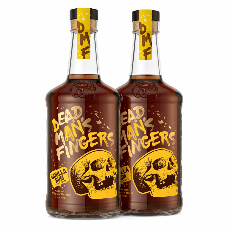 Pack of 2 - Dead Man's Finger Vanilla Rum 70cl