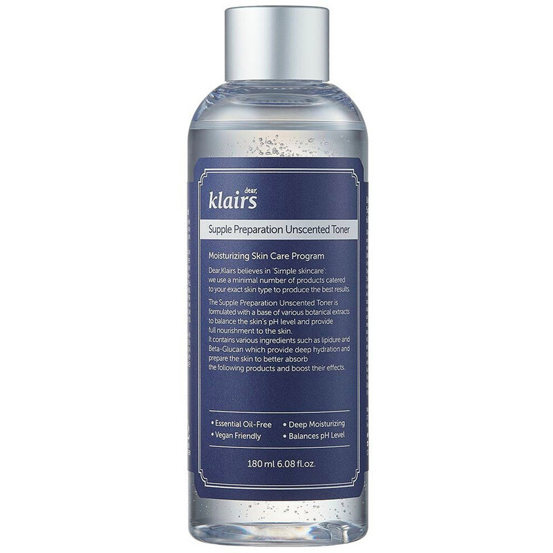 Klairs Supple Preparation  Unscented Toner  180 ml - Image 3