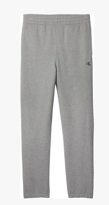 Calvin Klein Relaxed Cotton Terry Joggers -Med Grey Htr