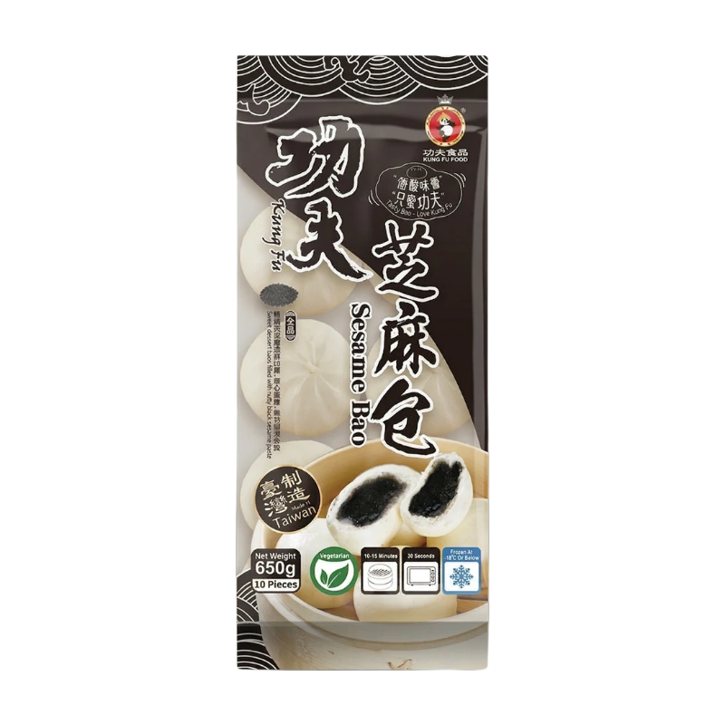 Kung Fu Black/White Sesame Bun 650G