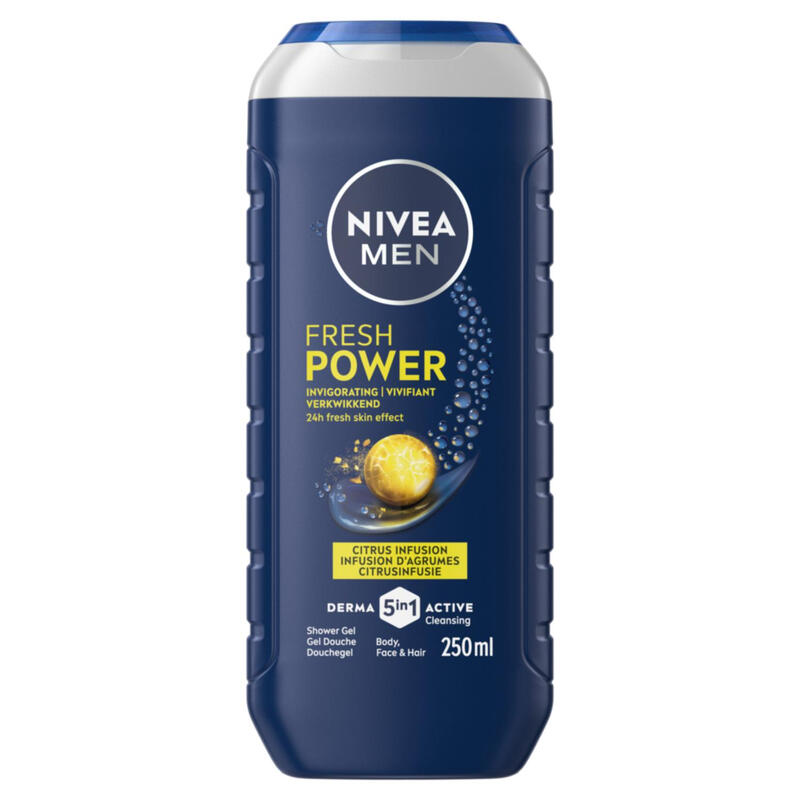 Nivea men gel douche fresh power rafra√æchissant 250ml