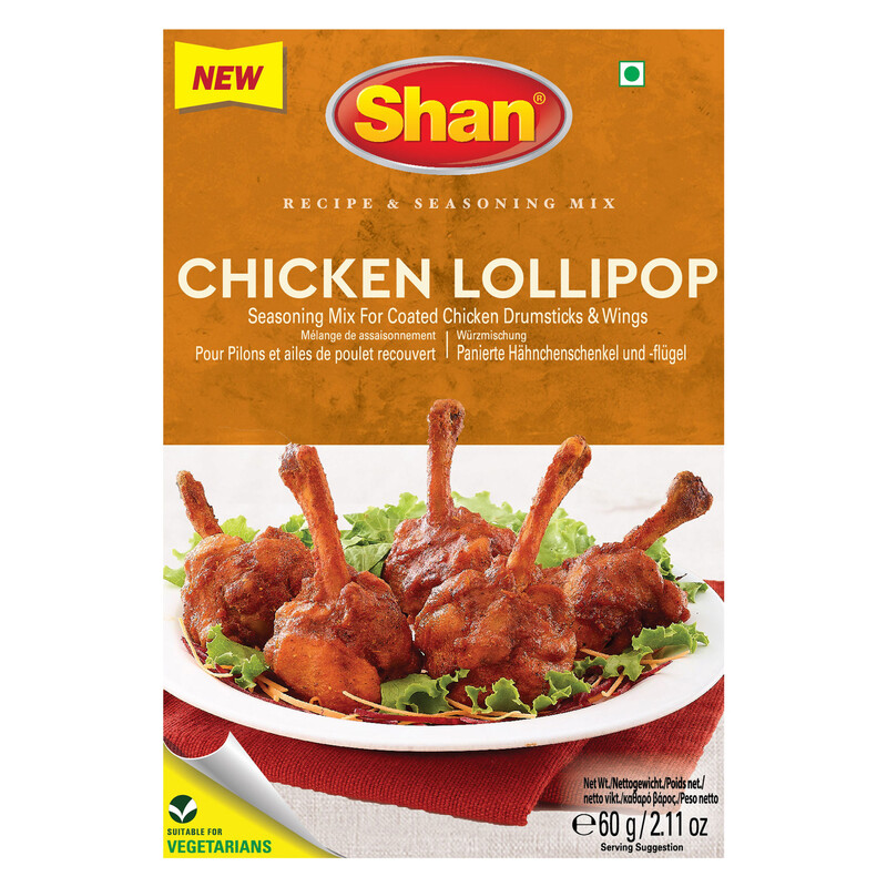Shan Masala Chicken Lollypop 60g
