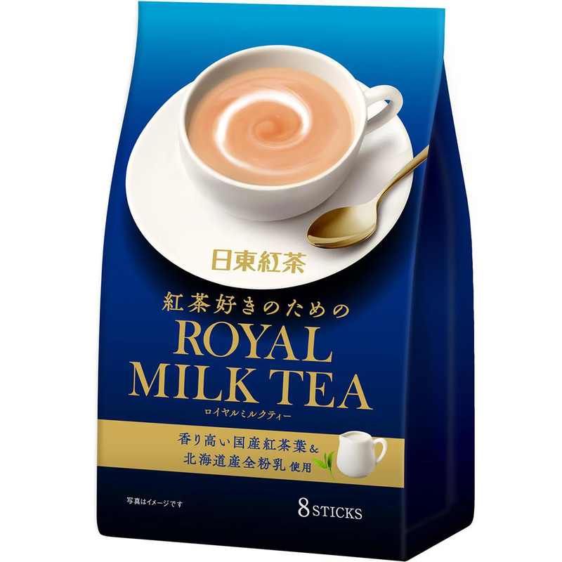 Nittoh Black Tea Royal Milk Tea 11 g × 8 stuks × 6