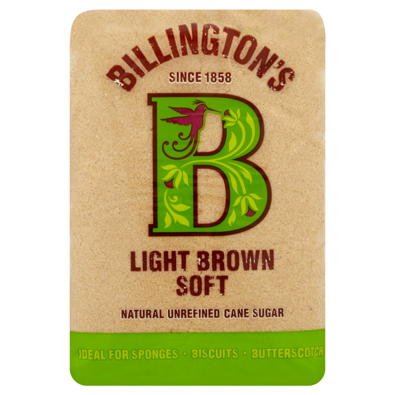 Light Brown Soft Natural Unrefined Cane Sugar 500g