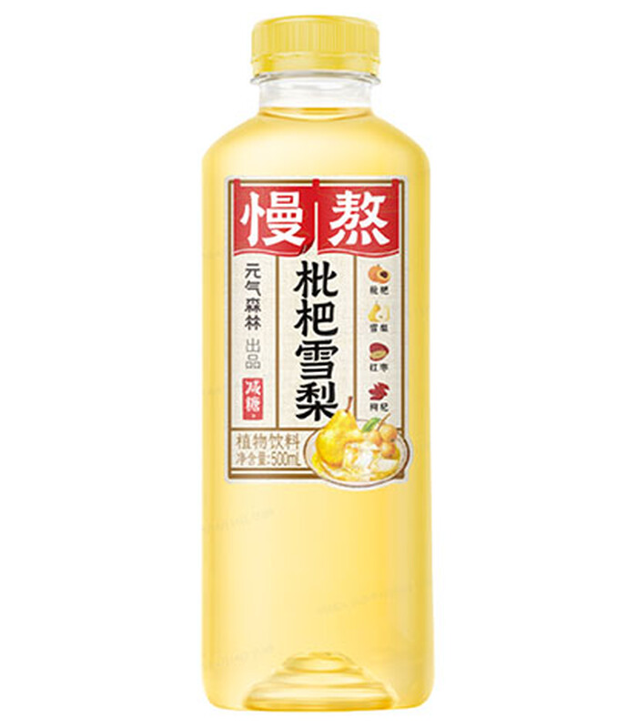 Chi Forest 【Cooling】【Hydration】元氣森林枇杷雪梨風味飲500Ml*15