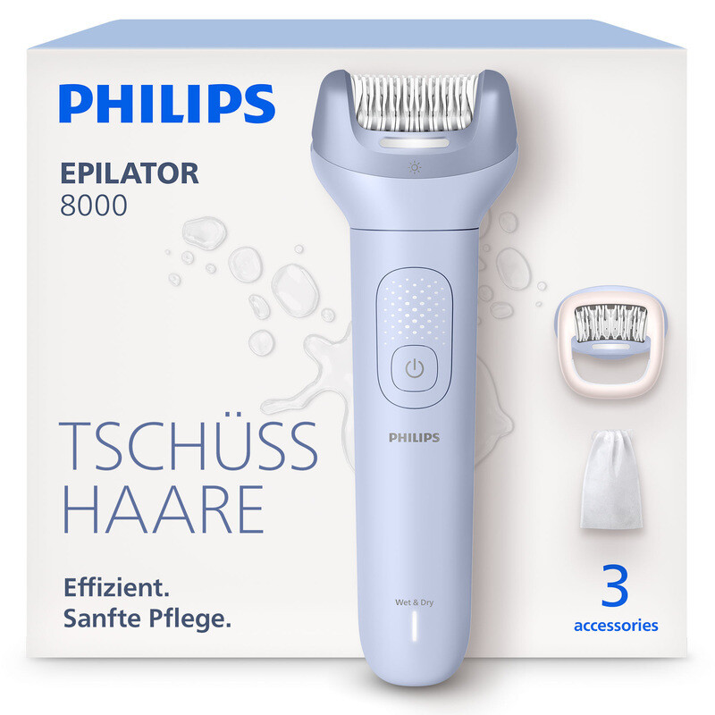 BRE708 - Epilierer 70400 U/Min 32 Pinzette blau