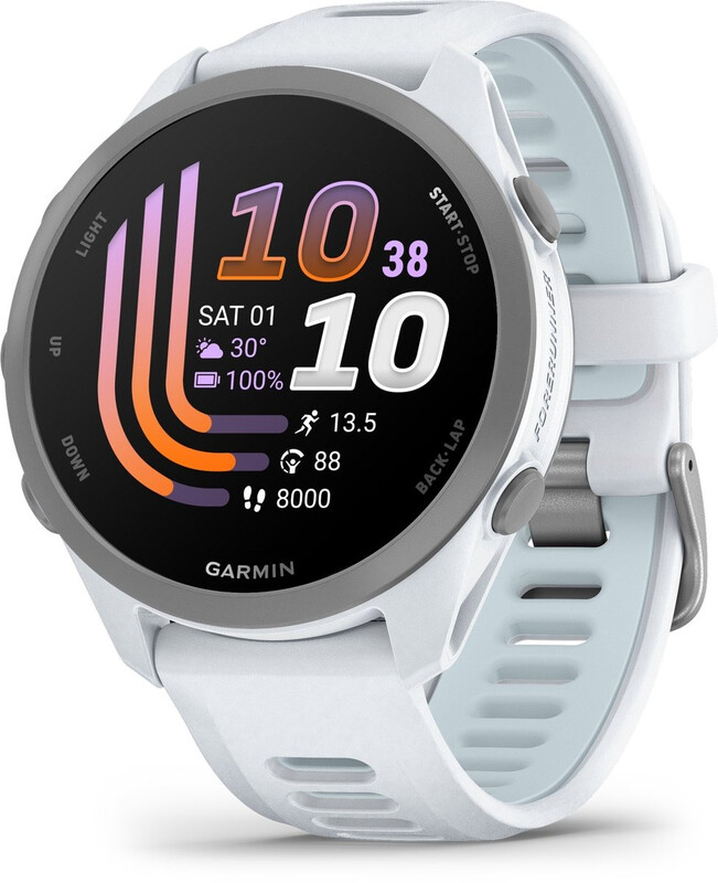 GARMIN Forerunner 170 GPS smartwatch 42 mm - Whitestone