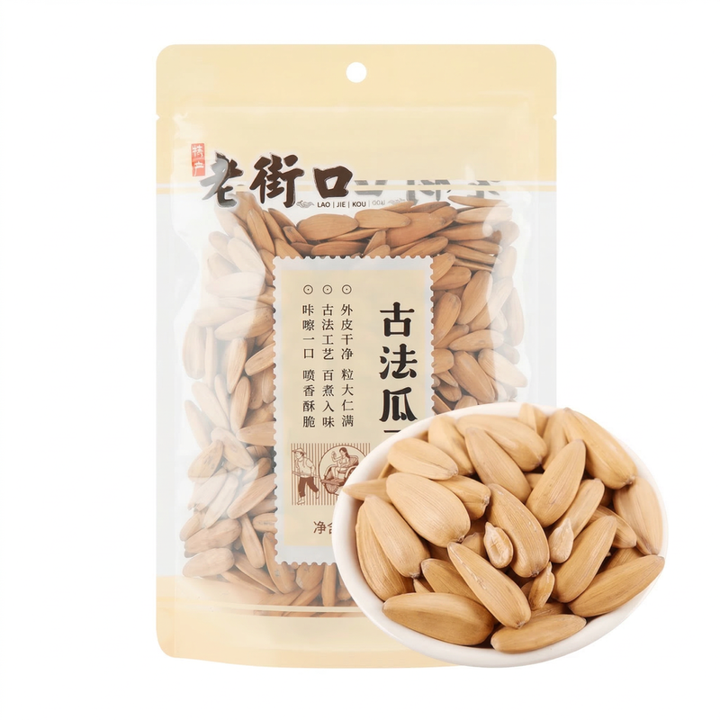 Lao Jie Kou Sonnenblumenkerne nach traditioneller Methode (leicht gesalzen) 120g