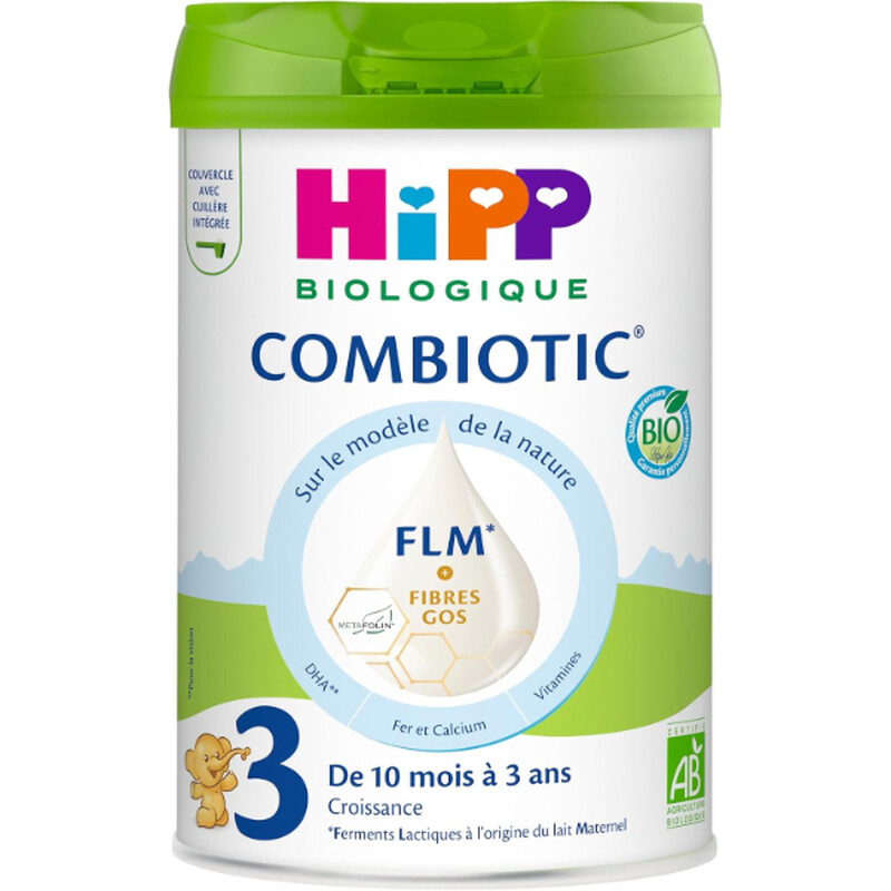 Hipp Lait 3 Combiotic FLM Bio Boite dès +