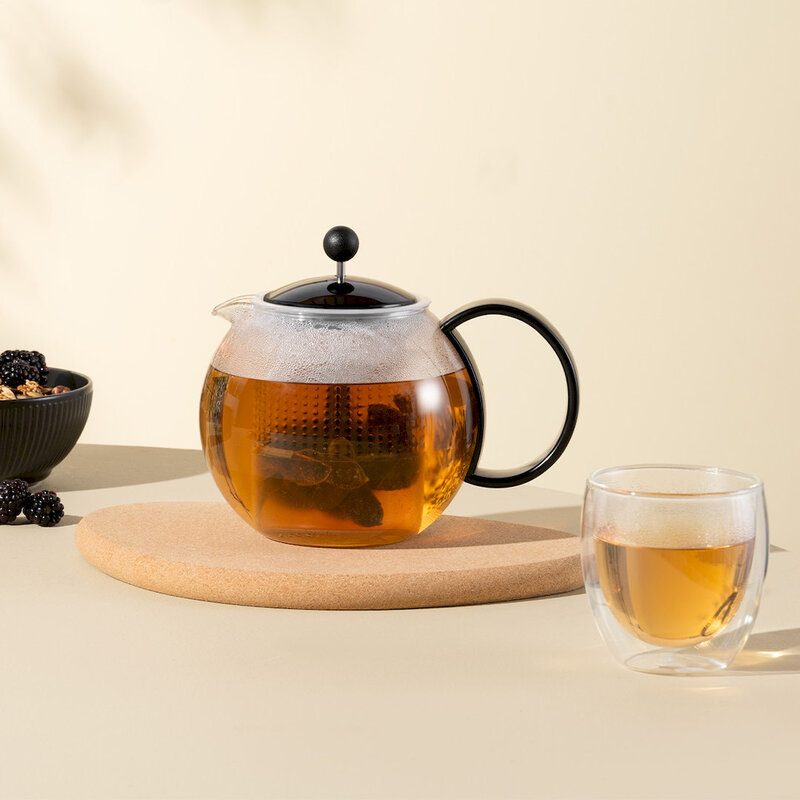 Bodum Black Assam Tea Press 1L - Teapot