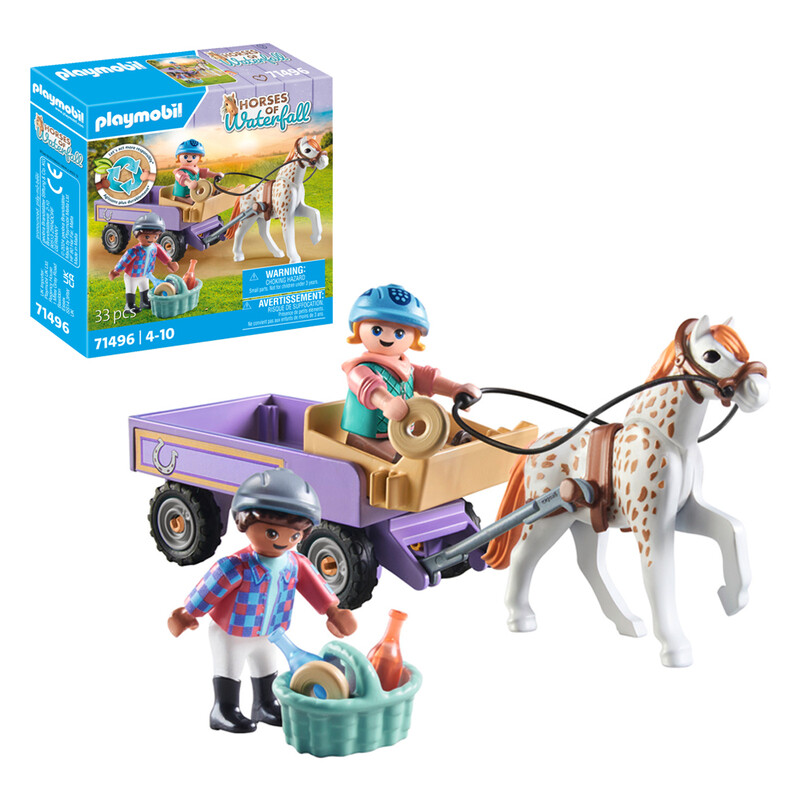 71496 Horses of Waterfall Pony Carriage