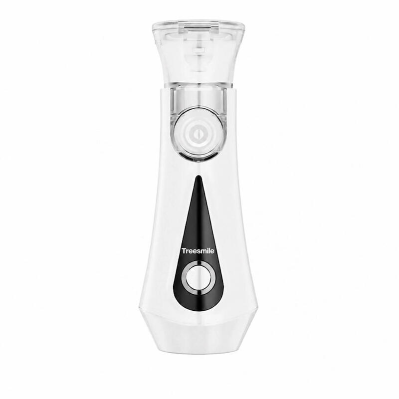 Treesmile JM-802 Mesh-Vernebler für die Atemwegsgesundheit: 15ml Kapazität, 2 Modi, Auto-Off & selbstreinigend für Zuhause.