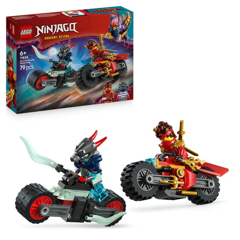 Ninjago 71838 Kai's Motorcycle Speed Race
