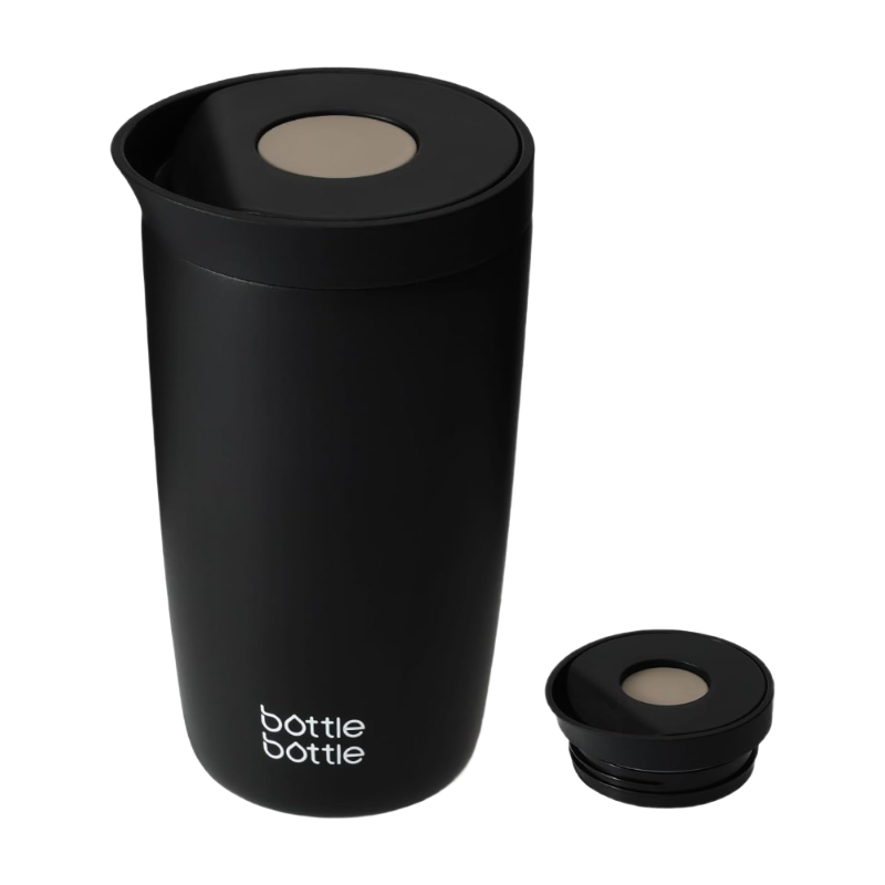 Thermal Mug 350 ml for Coffee or Tea, Leak-Proof and Easy Quick Press Closure, Insula