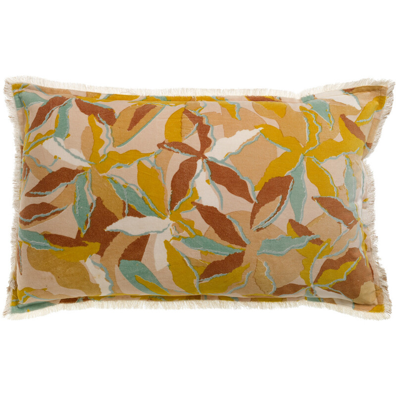 HOUSSE de COUSSIN IMPRIME ALINA DRAGEE