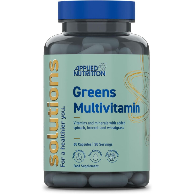 Applied Nutrition Greens Multivitamin - 60 Capsules