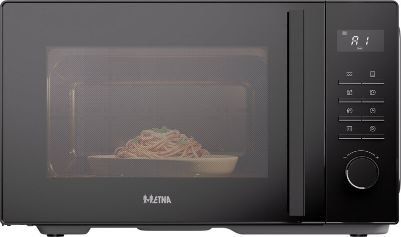 ETNA SMV825 Solo Magnetron – Vrijstaand – 25 liter – 900 watt – 5 standen – 8 automatische programma's – Zwart