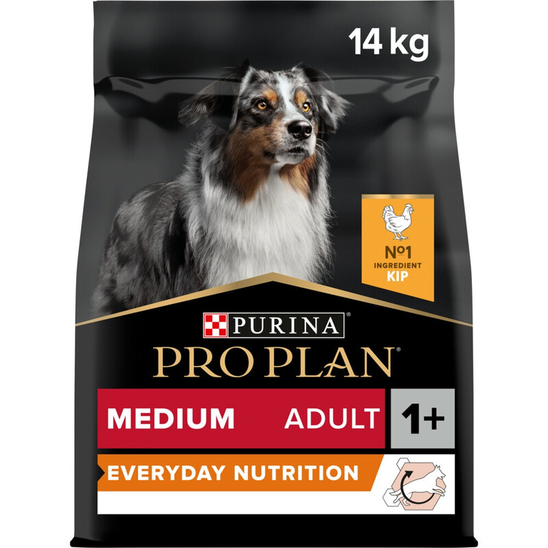 ProPlan hondenvoer medium volwassen met kip en Optibalance - 14 kg